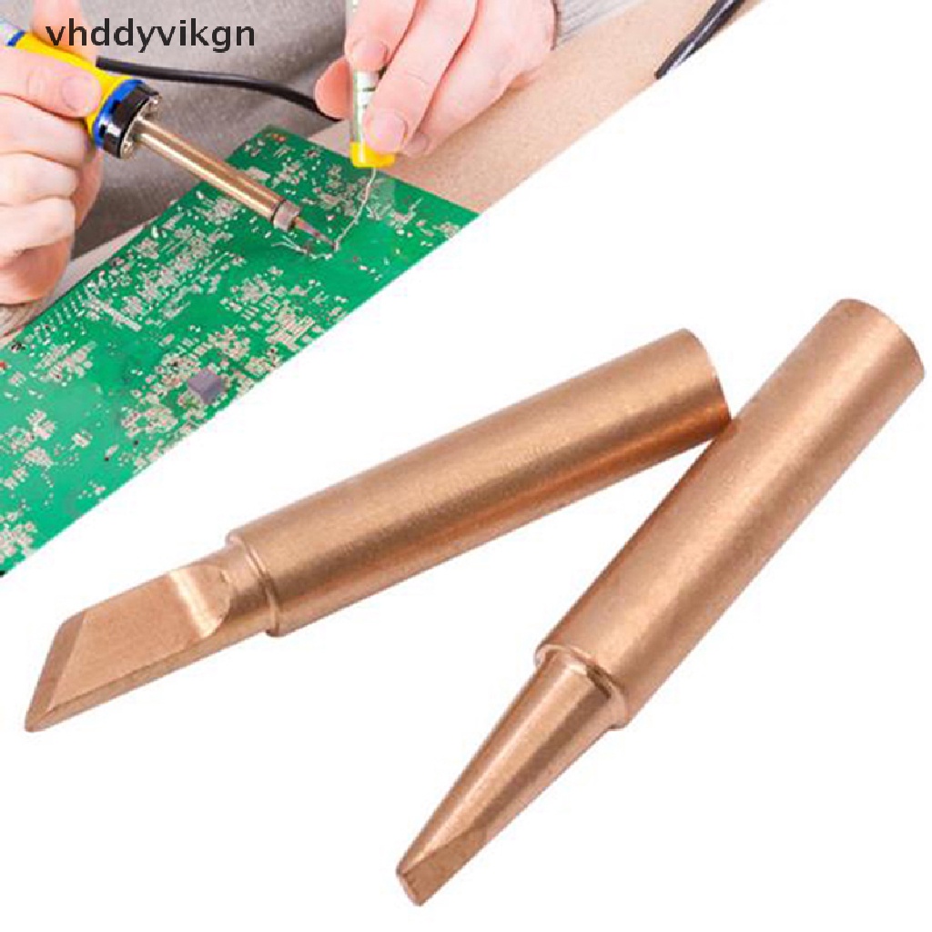 Set 5 / 6 Đầu Hàn 900M-T Bằng Đồng Nguyên Chất Không Chì
 Vn