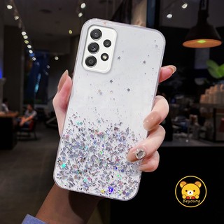 Ốp Điện Thoại TPU Mềm Trong Suốt Phối Kim Tuyến Cho Samsung Galaxy S20 Plus Ultra S20 + S20 FE A14 A04 A04E A54 M53 M33 M13 5G