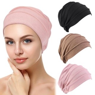 COZYNEST Mũ Thở Ung Thư Vải Co Giãn Đầu Mũ Cotton Chemo Cap