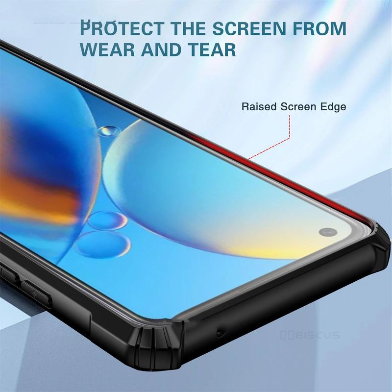 Ốp Lưng Cho Realme C55 C33 C35 C30S Ốp lưng Clear View Trong Suốt Acrylic Chống Sốc Cản Mềm TPU Edge Tất Cả Bao Gồm Chống Rơi