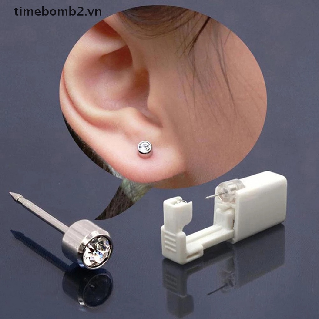 { # Súng Bắn Súng Vệ Sinh Tai Dùng Một Lần Kèm Khuyên Tai 4mm