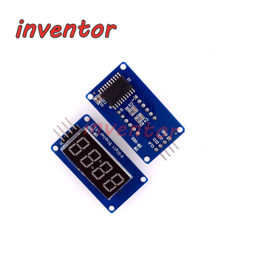 Mô Đun Hiển Thị Màn Hình LED TM1637 Cho Arduino 7 Segment 4-bits 0.36 ...