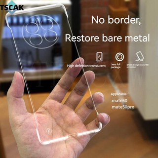 Ốp Điện Thoại Nhựa Cứng Trong Suốt Không Viền Cho redmi k60 k50 ultra k60 k50 pro