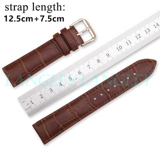 Dây Đồng Hồ Bằng Da Bò Thật 16mm-20mm 16 / 17 / 18 / 19 / 20 / 21mm
