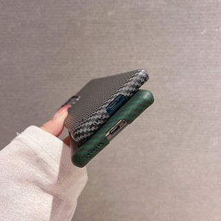 Ốp Điện Thoại Kết Cấu Sợi Carbon Mỏng Không Khung Cho Huawei Nova 10 Pro 9 P50 P40 P30 Mate 50 40 30 Vỏ Nhựa Cứng K01