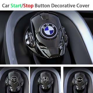 Vỏ Bảo Vệ Công Tắc Khởi Động Xe Hơi Hình Iron Man