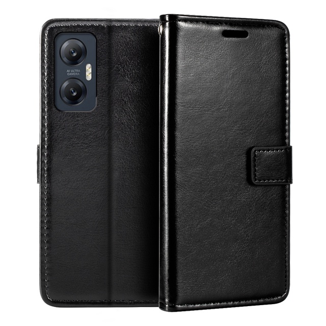 Ốp Bao Da PU Điện Thoại Nắp Lật Nam Châm Kiêm Ví Đựng Thẻ Và Giá Đỡ Cho Infinix Hot 20 5G X666B Hot 20 5G X666B
