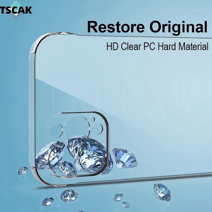 Ốp Điện Thoại Cứng Trong Suốt Cho Huawei Mate 50 40 30 20 Pro P50 P40 P30 P20 Pro Lite Nova 10 9 8 7 6 Pro 9 SE 8 SE 7i 6 SE