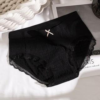 Quần Lót Cotton Mềm Mại Không Đường May Kháng Khuẩn Nâng Hông Màu Trơn Đơn Giản Cho Nữ