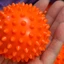 DARON Yoga Trị Liệu Bóng Phản Quang Mềm Spike Bóng Thư Giãn Cơ Massage Chân Độ Dày Bóng Nhím Tập Gym Chân Plantar Tay Fasciitis Spiked Massage Bóng