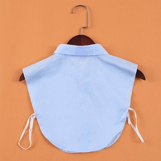 Cổ Áo Sơ Mi Giả Màu Trơn Tháo Rời Được vipdeal1