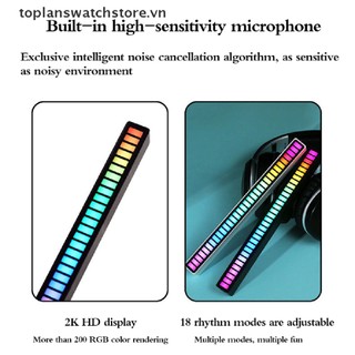 Đèn Ngủ 5V USB 16 / 32 LED Màu RGB Điều Khiển Bằng Ứng Dụng