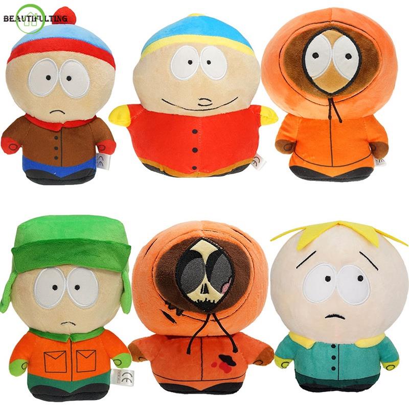 6 Đồ Chơi Nhồi Bông South Park Stan Marsh Kyle Broflovski Eric Theodore Cartman Kenny Mccormick 5280