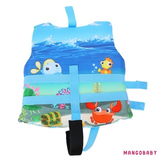 Áo phao bơi MG-Kids, Áo phao phao nổi in hình động vật hoạt hình có khóa có khóa cho bé gái, bé trai, 2-8 tuổi