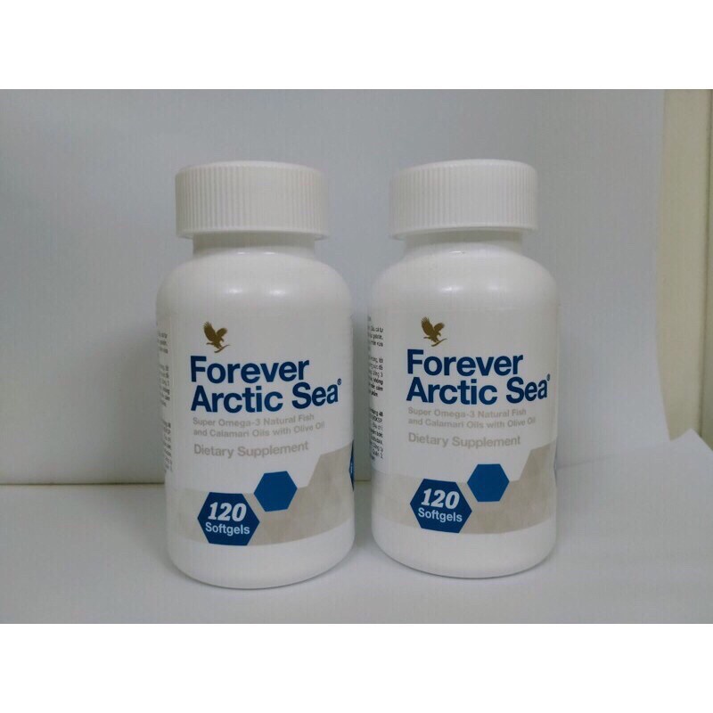 Viên Dầu Cá #376Flp Lô Hội. Forever Arctic Sea – Bổ Sung Omega 3 Từ Dầu Cá & Dầu Mực – 120 Viên