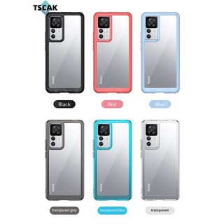Ốp Điện Thoại Trong Suốt Chống Sốc Nhiều Màu Sắc Cho Redmi K60 K50 K40 Pro K40S K50 Ultra