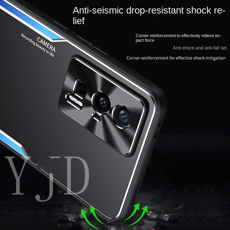 Ốp Điện Thoại Hợp Kim Nhôm Chống Sốc Cho Redmi K60 Pro K60E