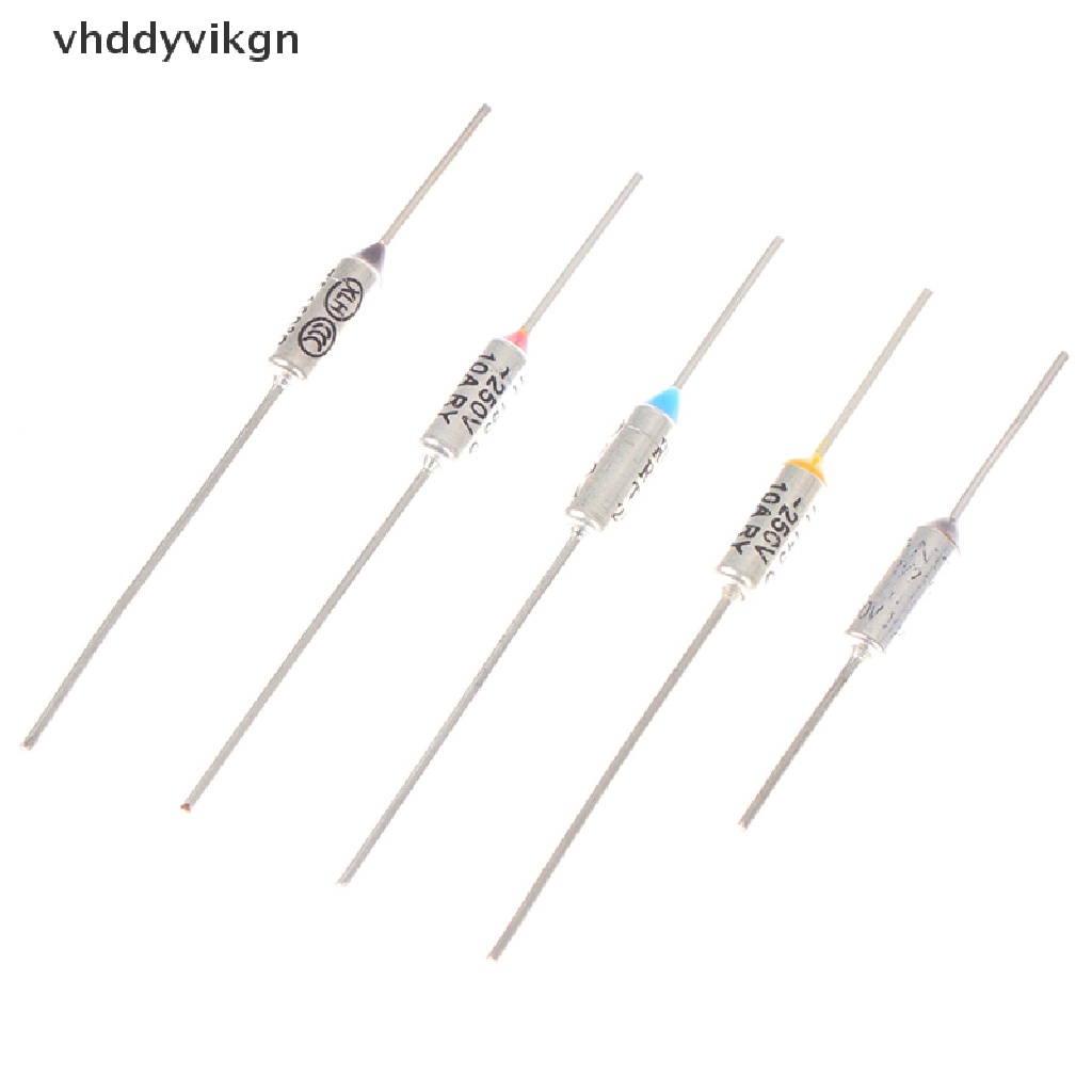 Bộ 10 Cầu Chì Nhiệt 10A 15A 250V 142° 150° 172° 185° 216° Vn vn vn vn vn