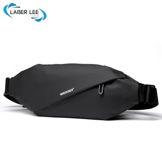Túi đeo hông LABER LEE da PU chống thấm nước dành cho nam