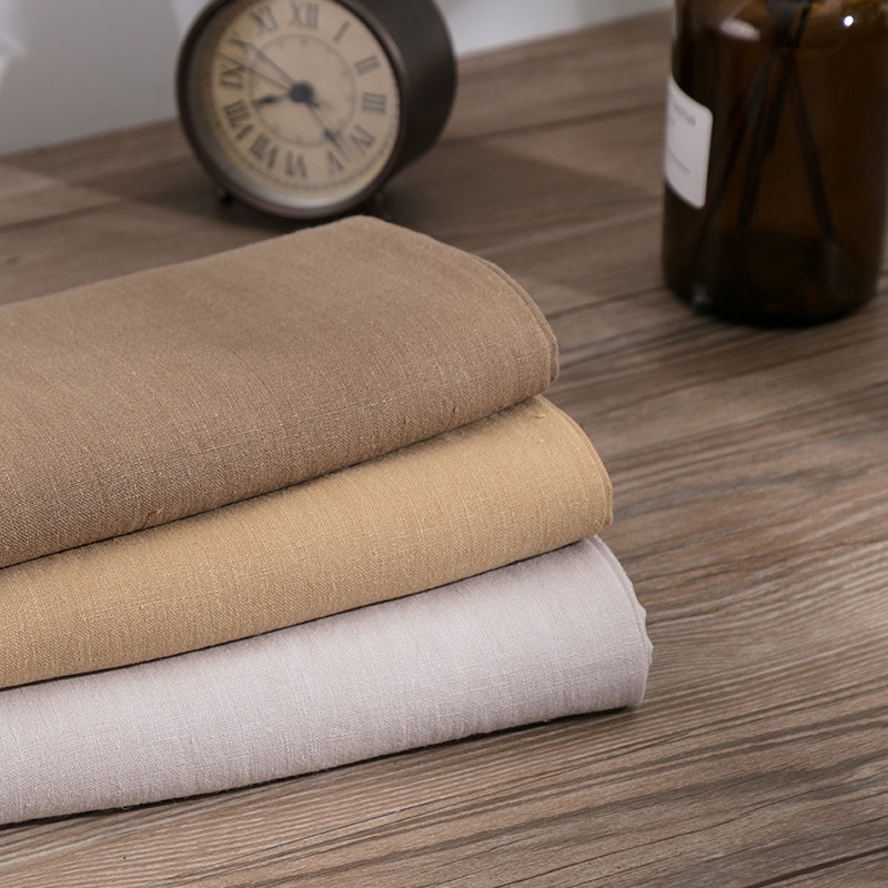 Dệt 100% Vải Lanh Tự Nhiên, 1 Mét, Phù Hợp Làm Áo Sơ Mi và Đầm W300367