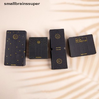Set 50 Thẻ Giấy In Chữ Màu Vàng Kim Trong Suốt Làm Đồ Trang Sức Thủ Công DIY