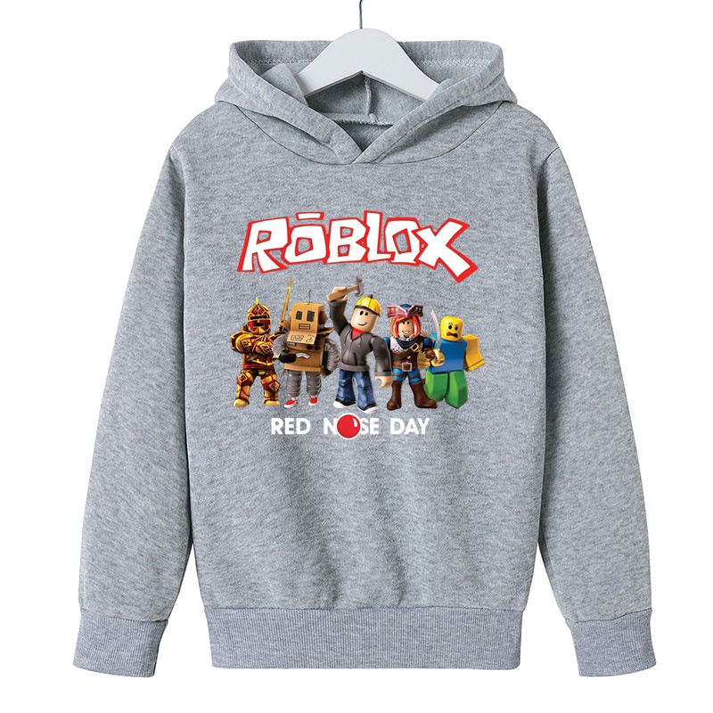 Áo Hoodie In Hoạt Hình Roblox 2023 Vui Nhộn Cho Bé