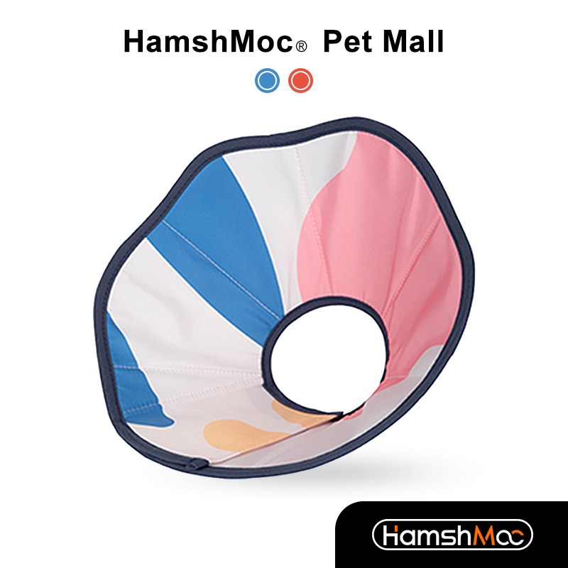 HamshMoc Nón Mèo Có Thể Điều Chỉnh Cổ Elizabethan Chống Thấm Nước Phục Hồi Thú Cưng Cổ Chống Cắn Liếm Dùng Để Phục Hồi Vết Thương Chữa Bệnh Sau Khi Phẫu Thuật Cho Chó Mèo Thú Cưng