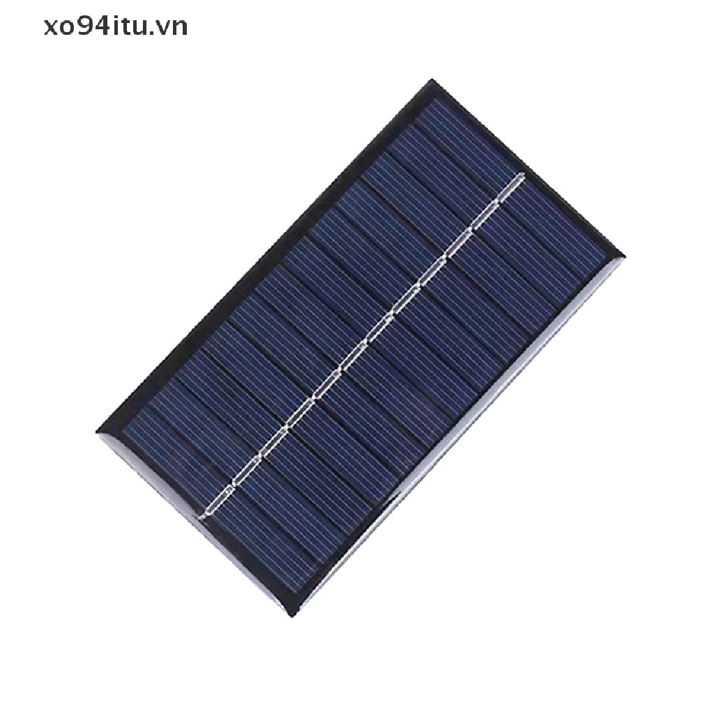 Bảng điều khiển năng lượng mặt trời XOITU 1W 5V DIY Bảng điều khiển Silicon năng lượng mặt trời nhỏ cho bộ sạc điện thoại di động Đèn gia đình Bảng tế bào năng lượng mặt trời VN