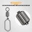 Bộ 50 Đầu Nối Chụp Câu Cá Có Pin Cường Lực Cao Bền 2 # -12 # Bóng Hạng Nặng