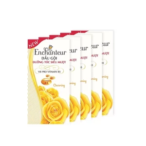 24 gói Dầu Xả / Dầu gội Dưỡng Tóc Siêu Mượt Enchanteur Charming date mới