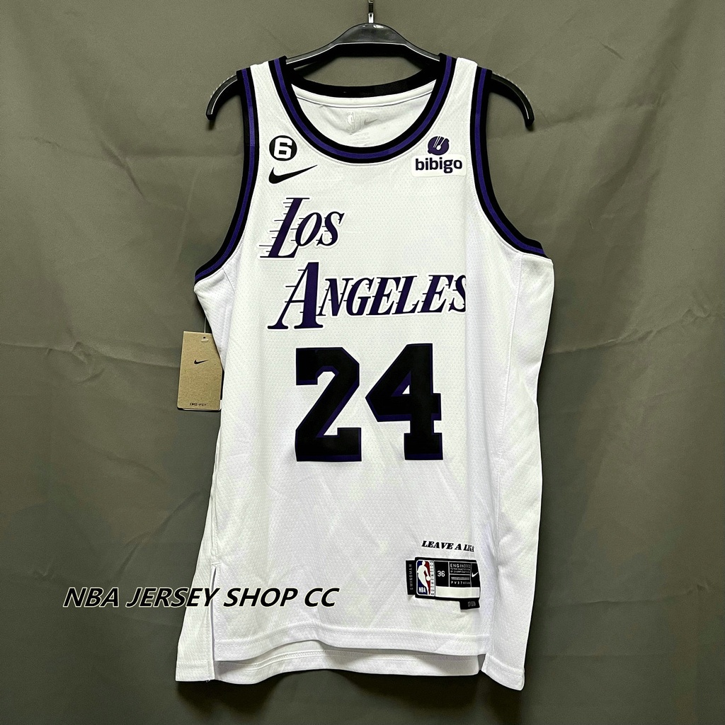Áo Bóng Rổ Nba Los Angeles Lakers Thời Trang 2022-23 Cho Nam #24 Áo ...
