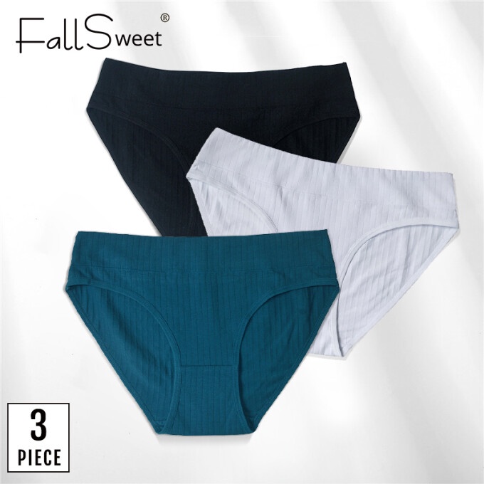 Set 3 quần lót cotton FallSweet size lớn cho nữ (có bán lẻ)