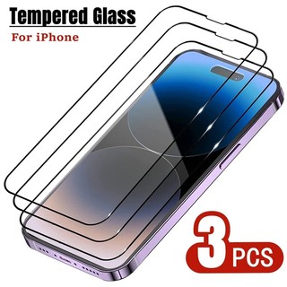 3 Kính Cường Lực Cho IPhone 13 12 Mini 11 Pro Max Bảo Vệ Màn Hình Cho IPhone 14 Pro Max 7 8 X XR XS Max SE Kính Bảo Vệ