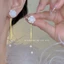 1 Cặp Bông Tai Hình Bướm Tua Rua Sang Trọng Cho Nữ