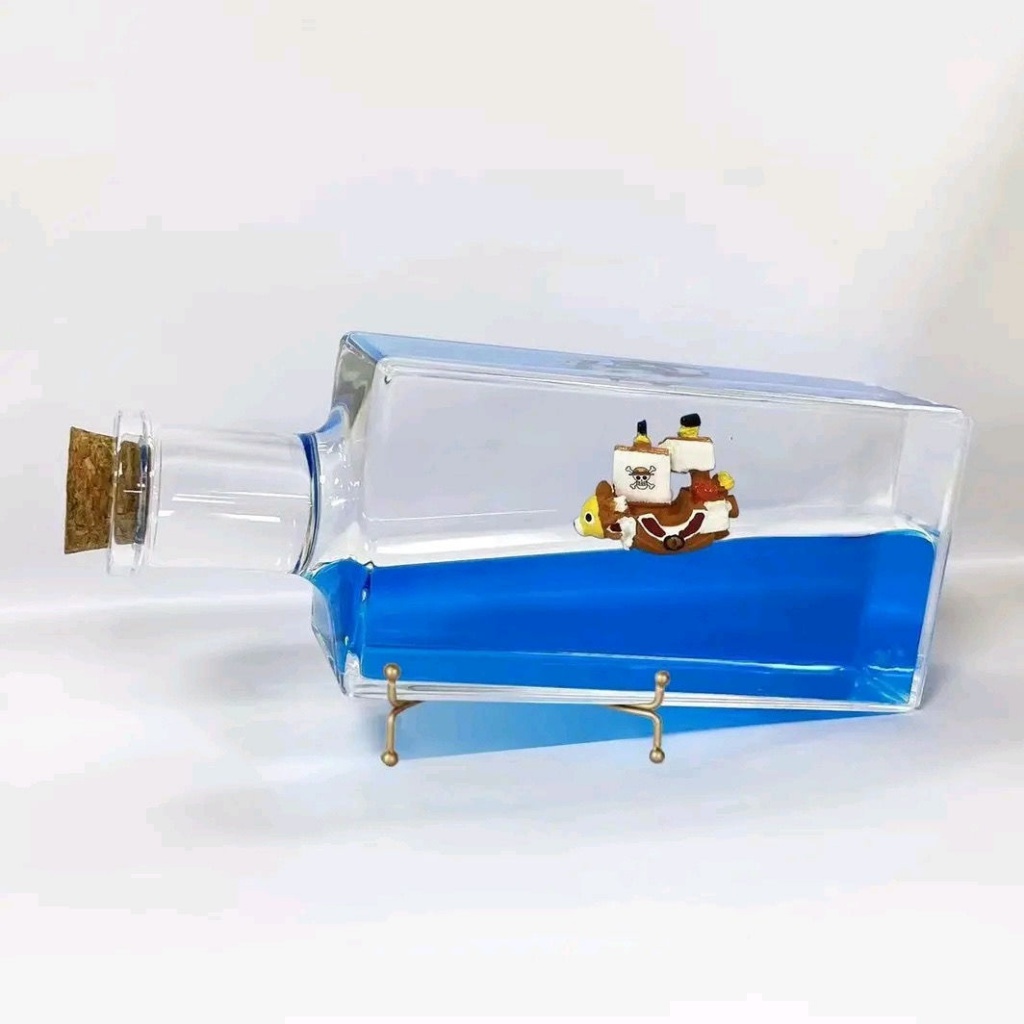 One Piece Trang Trí Ô Tô Luffy Ace Sunny Ship Chai Trang Trí Quà Tặng Thời Trang