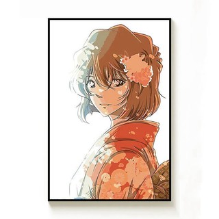 MZOI✨Tranh Sơn Dầu Trang 40*50cm tranh tô màu theo số tranh tô màu số hoá nhân vật hoạt hình tranh sơn dầu số  sơn acrylic  Trí Hình Thám Tử Conan (Tự Sơn)