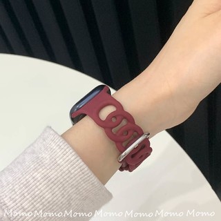 Vòng Đeo Tay Thể Thao Mềm Hình Bánh Donut Cho apple watch Series 7 6 5 4 3 2 45mm 41mm 44mm 38mm 42mm