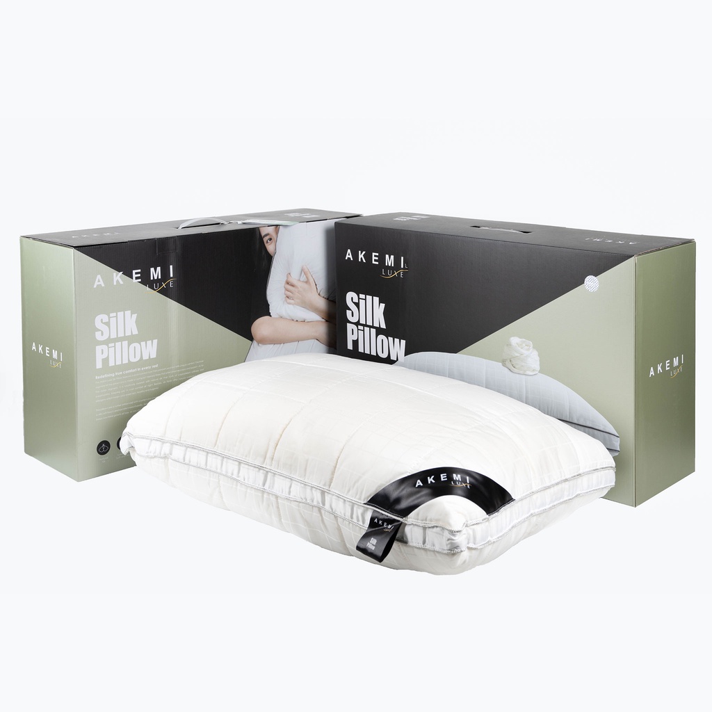 Ruột gối cao cấp Akemi Luxe Silk Pillow 48x73cm, 1 cái Shopee Việt Nam