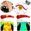 KANGN 2 Đôi Bông Tai Magntherapy Germanium Châm Cứu Cho Lo Âu Và Căng Thẳng Lymphatic Thoát Nước Tai Stud