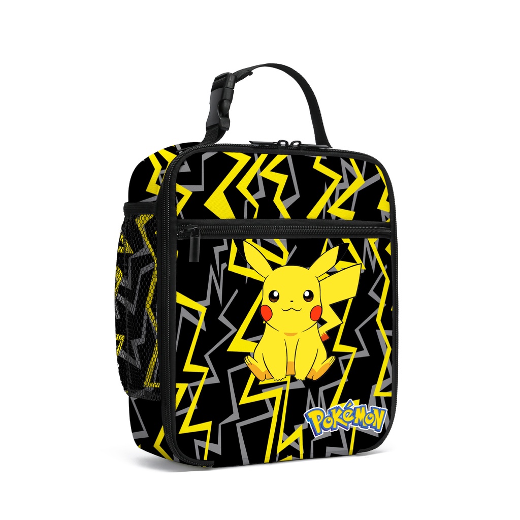 Túi vải Cỡ Lớn In Họa Tiết Hoạt Hình Pikachu Dễ Thương Cho Bé