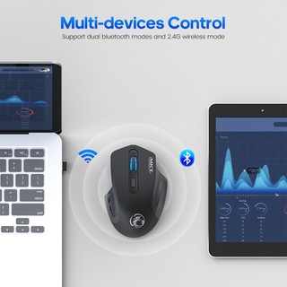 Chuột Bluetooth Không Dây Sạc USB Cho MacBook Laptop luyoo27