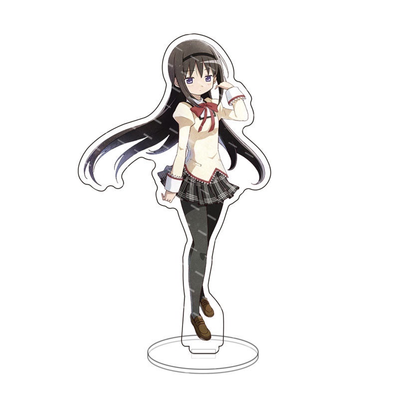 SQ3 Puella Magi Madoka Magica Hình Đồ Chơi Mô Hình Anime Acrylic Đứng Tấm Giá Đỡ Madoka Homura Trang Trí Nhà Bộ Sưu Tập Q