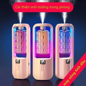 Máy xông tinh dầu Máy Xông Tinh Dầu Mini Phun Sương Khuếch Tán Tinh Dầu Tỏa Hương Thơm Máy phun sương
