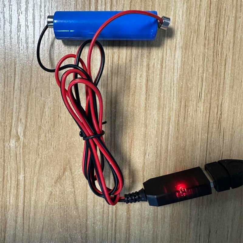 Dây sạc từ tính Lithium USB có thể sạc lại KIKIN cho 3 7V 14500 16340