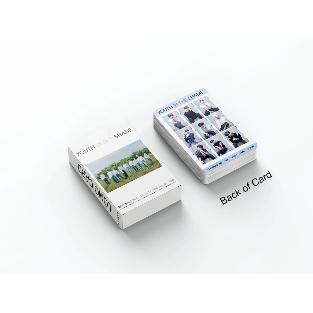 Set 55 Tấm Thẻ Ảnh Lomo Các Thành Viên Nhóm Nhạc ZEROBASEONE