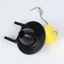Bộ thay thế nắp bồn cầu GAVESTO, Bộ nắp bồn cầu 2 Inch tiêu chuẩn của Hoa Kỳ, thay thế viền màu đen màu vàng Phao Vợt Vỏ bồn cầu cổ điển