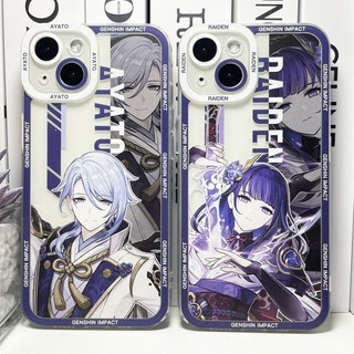 Vỏ điện thoại cho xiaomi redmi note 12 4g 12c 9t a1 7 8 9 note 10 11 pro 10s 11s shell wanderer tighnari raiden ayato tartaglia genshin impact hu tao kaedehara kazuha soft clear tpu