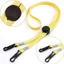 LAKAM 10 Dây đeo mũ chống gió, Dây cằm mũ đa chức năng chống mất, Chất lượng 70cm Dây điều chỉnh Nylon có thể tháo rời Mũ chống nắng