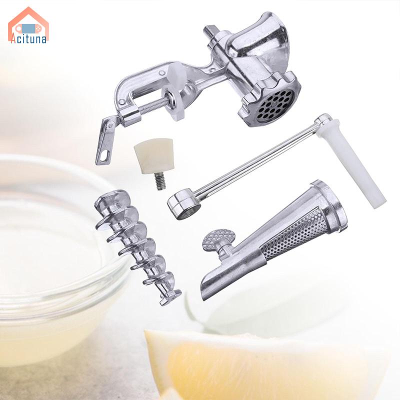 Máy ép trái cây bằng tay Acutuna Máy xay rau củ thịt màu cam cho nhà bếp