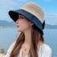 Mũ xô IAPPORTUNIA, Mũ chống nắng di động có thể gập lại, Mũ Panama chống tia cực tím ngoài trời thoáng khí
